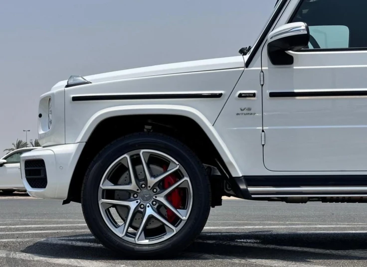 Mercedes Benz AMG G63 2024 WHITE RENTAL IN DUBAI - undefined